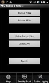 game pic for APN Backup Restore